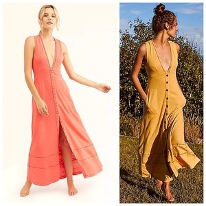 NWT Free People Beach Seaport Midi Dress